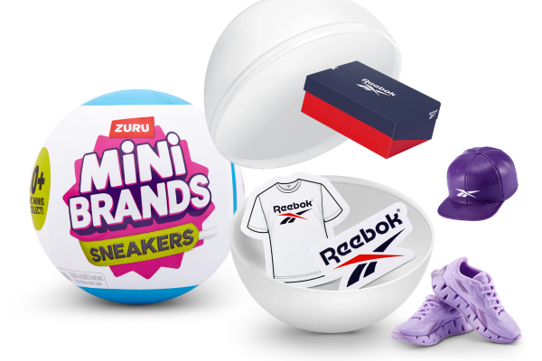 Mini Brands Sneakers - Baskets miniatures Nike, Adidas, Puma