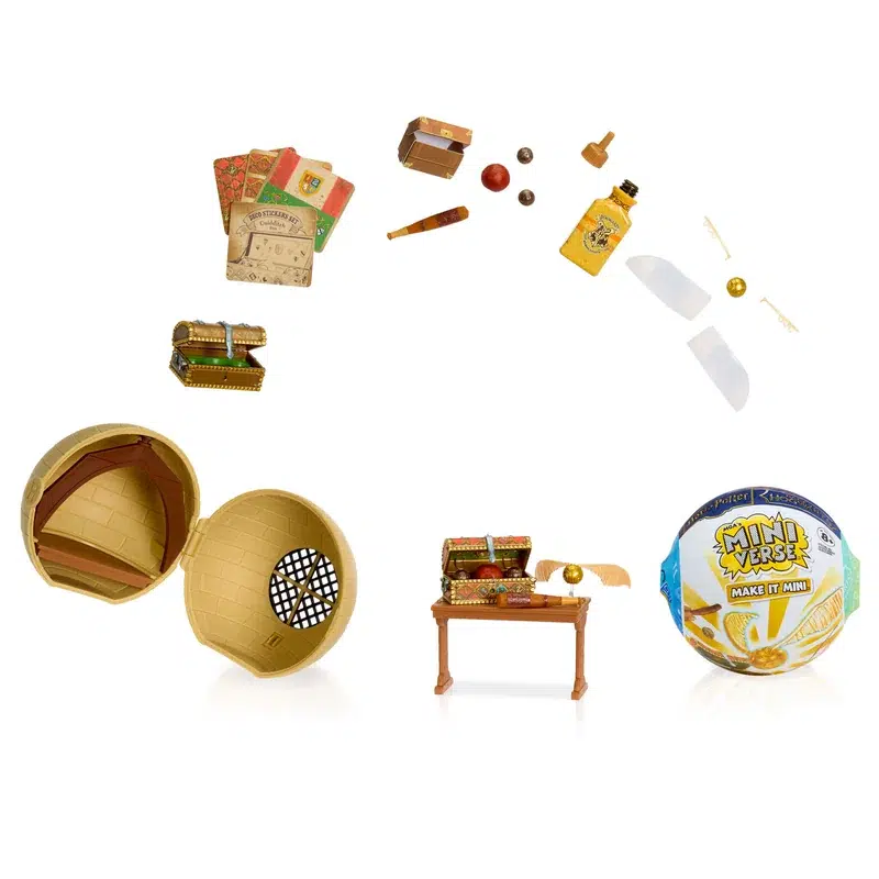 Capsule Miniverse Make It Mini Back to Hogwarts Harry Potter et ses objets de Poudlard