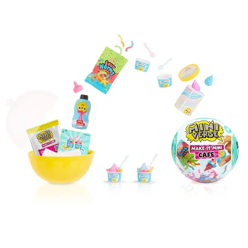 Capsule Miniverse Make It Mini Cafe Series 5 et ses mini-ingrédients