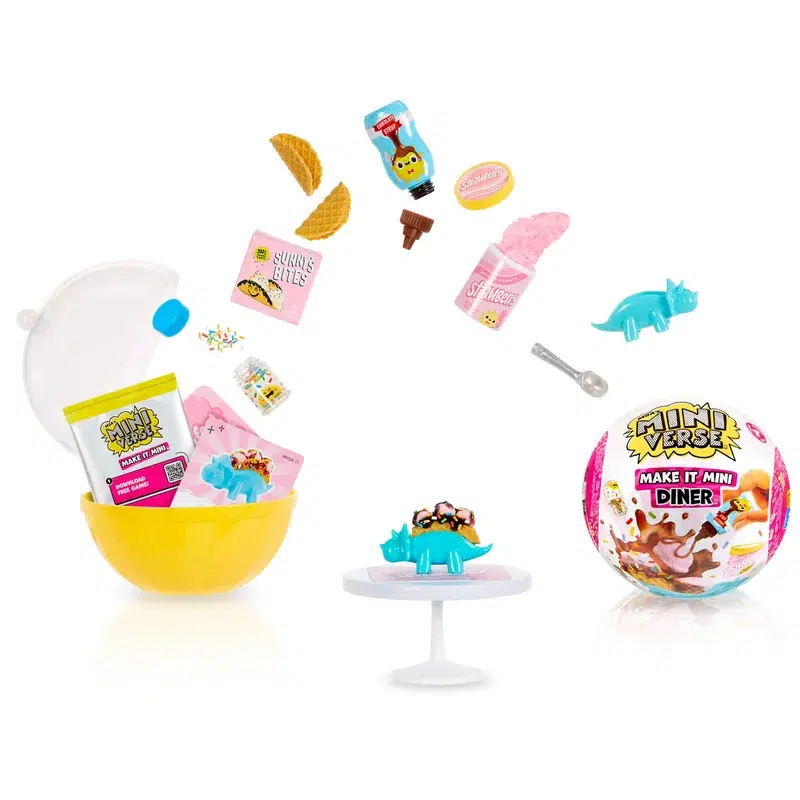 Capsule Miniverse Make It Mini Diner Series 4 et ses mini-ingrédients