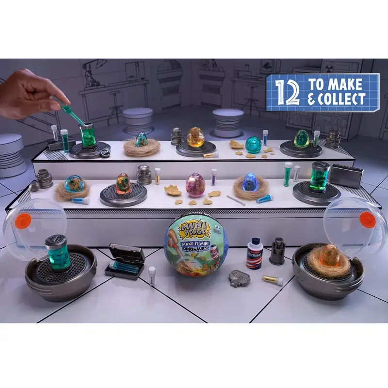 Les 12 bébés dinosaures Miniverse Make It Mini Jurassic World à collectionner
