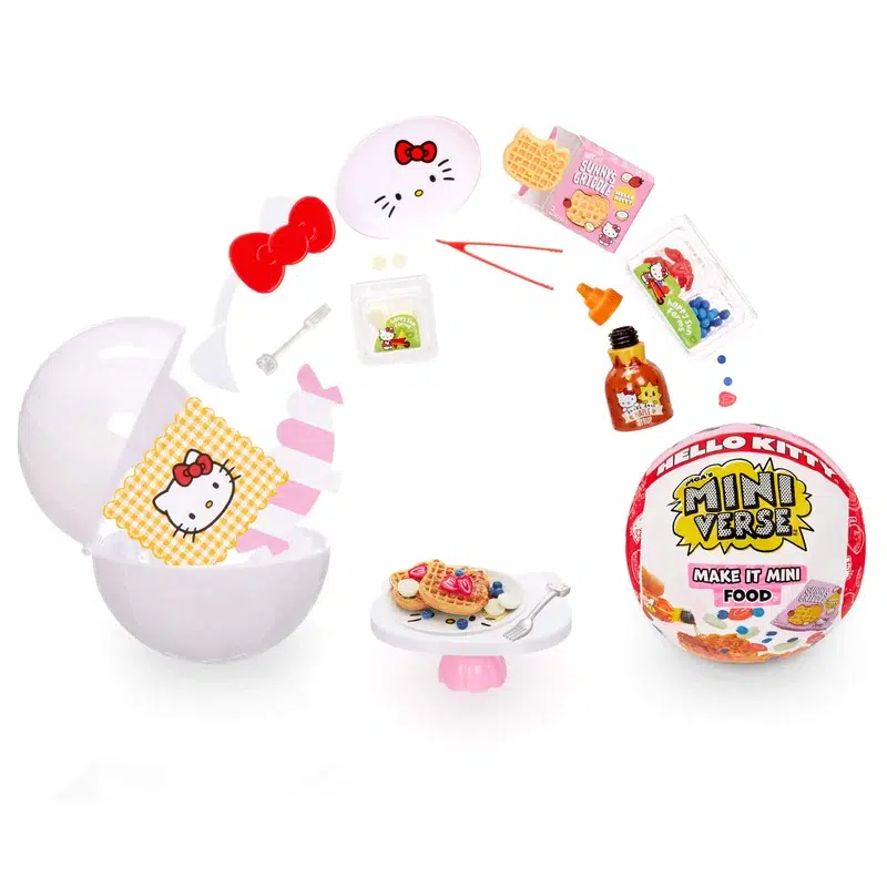 Capsule Miniverse Make It Mini Food Hello Kitty et ses mini-ingrédients