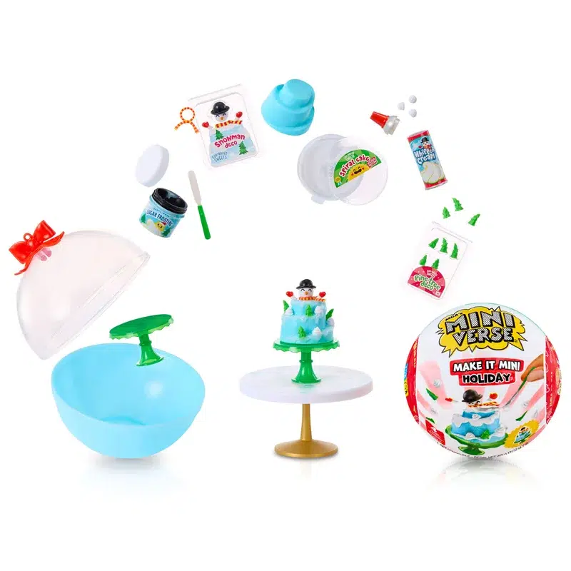 Capsule Miniverse Make It Mini Holiday 2025 et ses mini-créations de fêtes