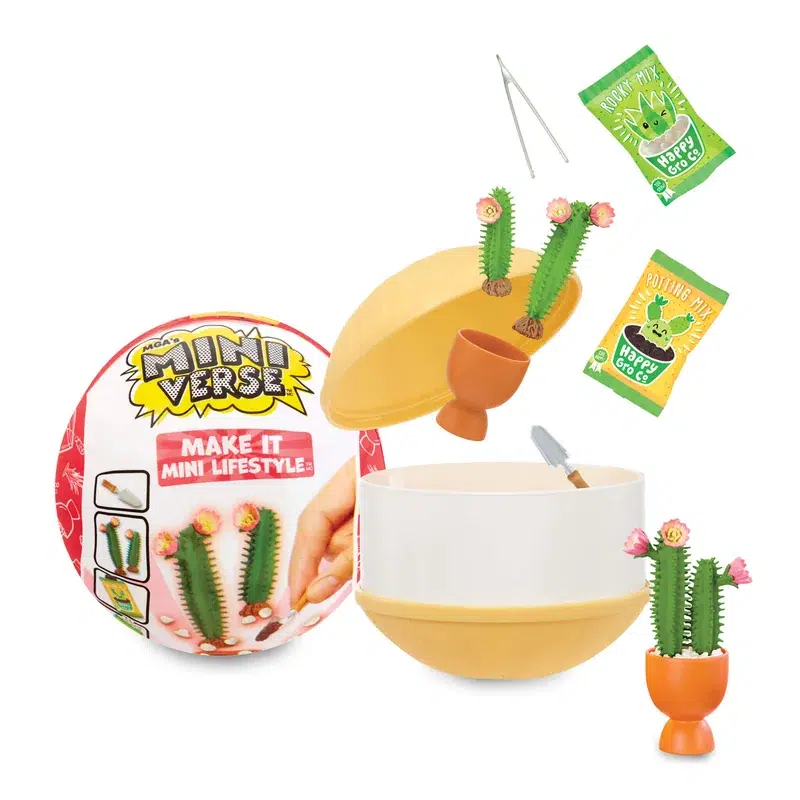 Capsule Miniverse Make It Mini Lifestyle Series 1 avec ses cactus