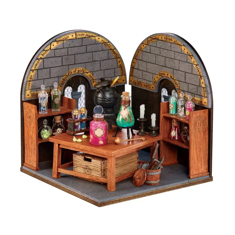 Salle des potions Miniverse Make It Mini Harry Potter assemblée