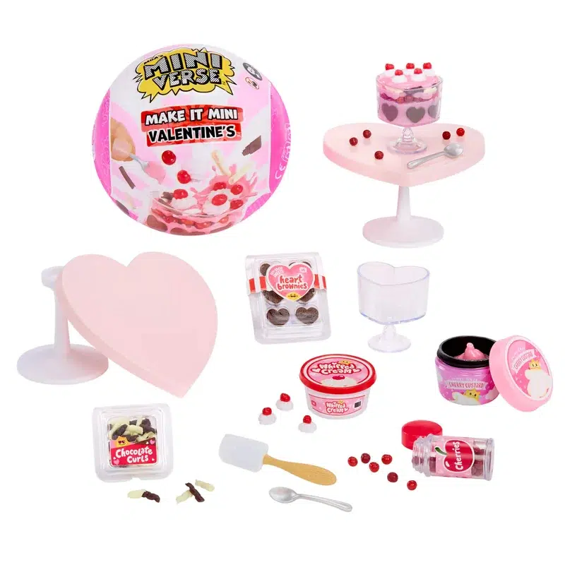 Capsule Miniverse Make It Mini With Love avec ses mini-créations de Saint-Valentin